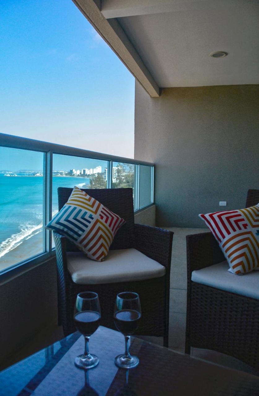 Апартаменти Lindo Departamento Al Pie De Playa Edificio Torre Oceanica Салінас Екстер'єр фото