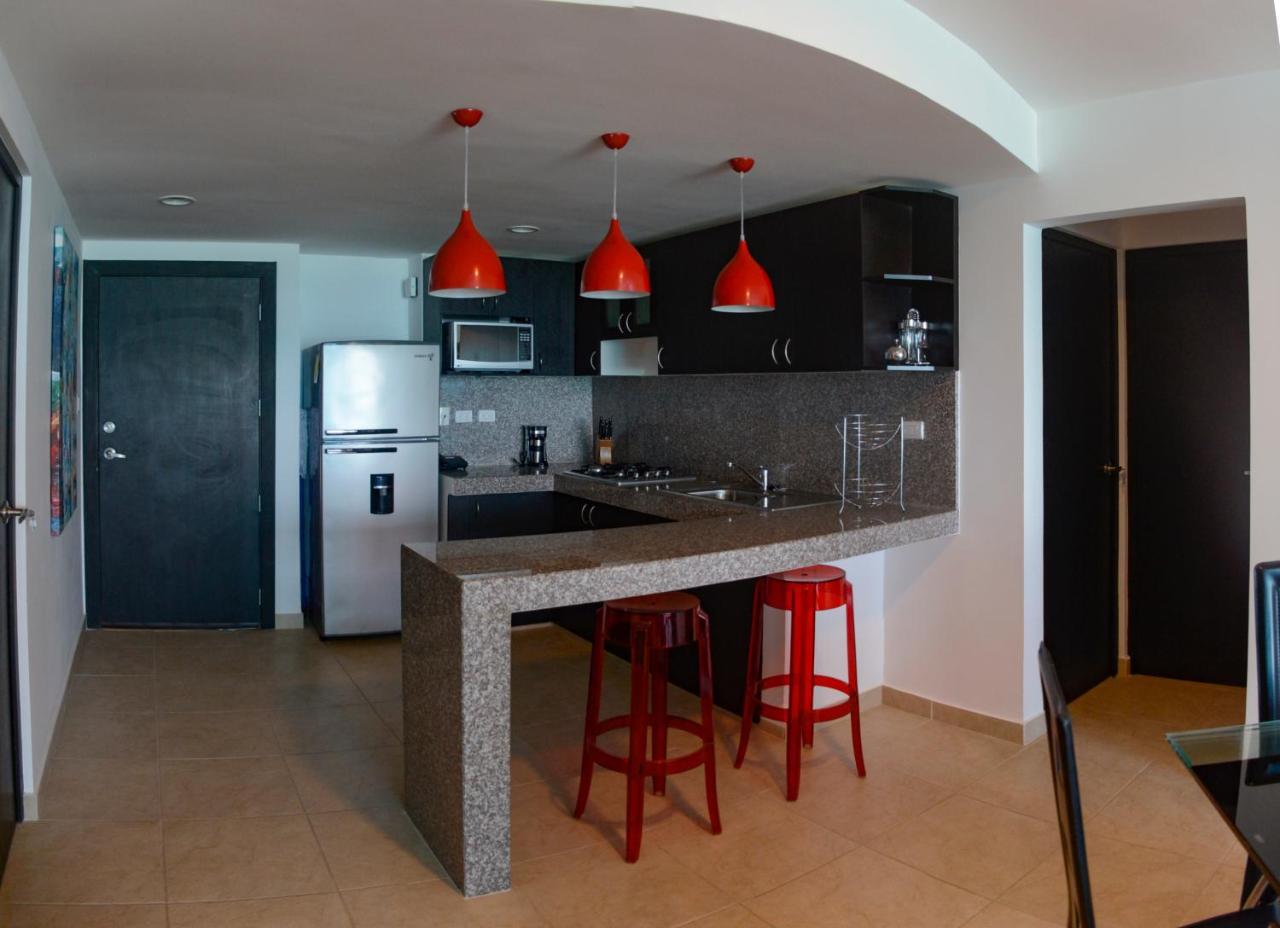 Апартаменти Lindo Departamento Al Pie De Playa Edificio Torre Oceanica Салінас Екстер'єр фото