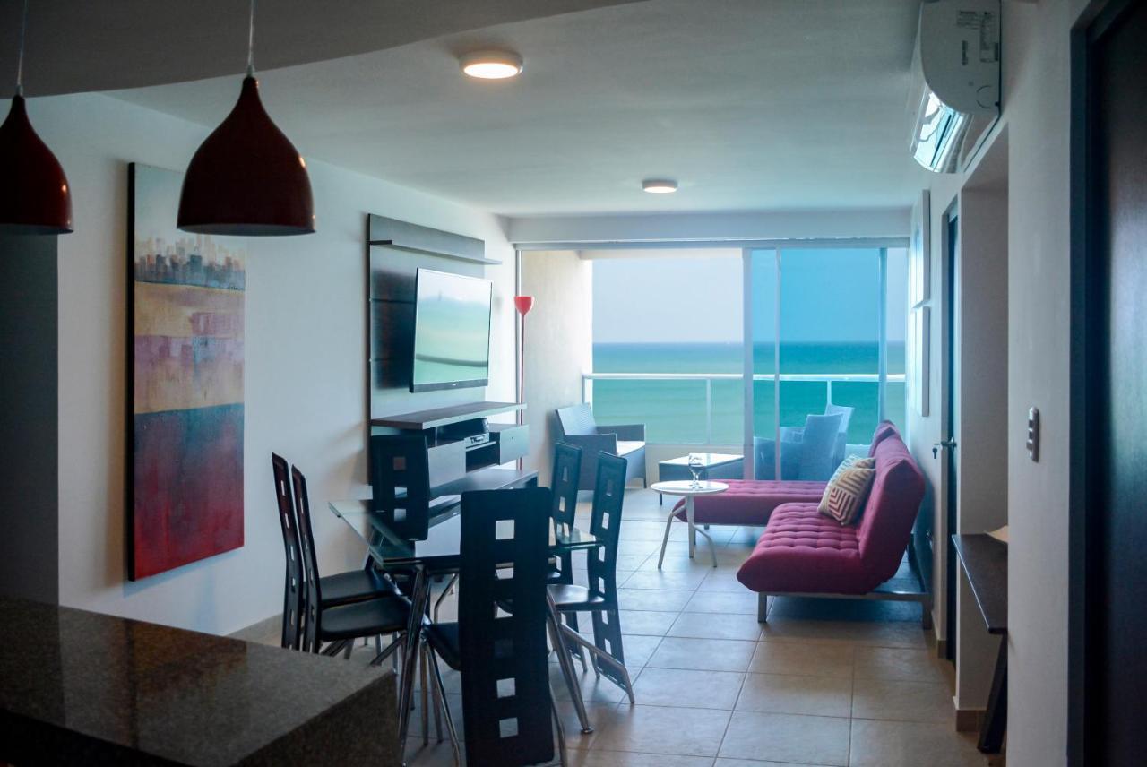 Апартаменти Lindo Departamento Al Pie De Playa Edificio Torre Oceanica Салінас Екстер'єр фото