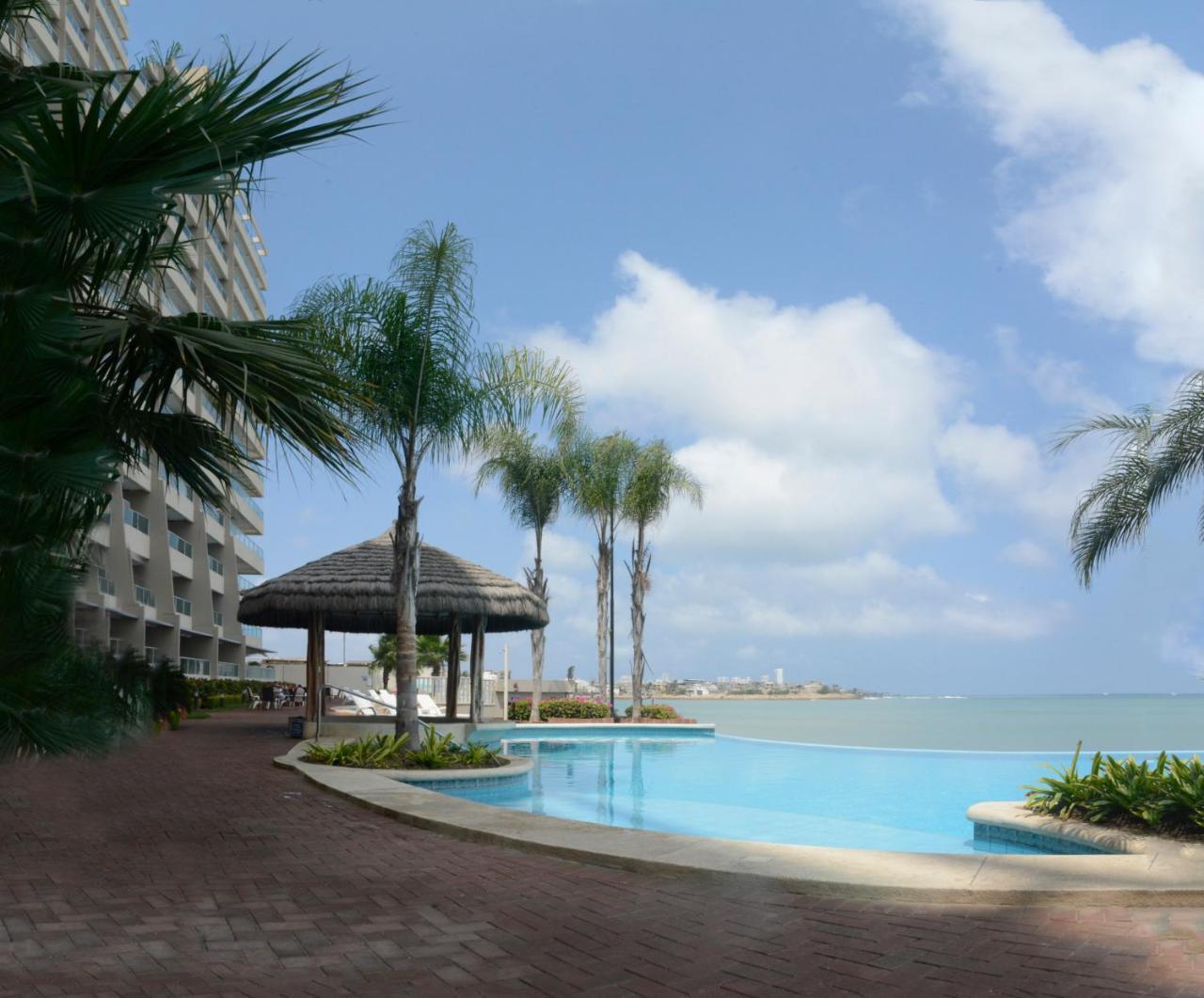 Апартаменти Lindo Departamento Al Pie De Playa Edificio Torre Oceanica Салінас Екстер'єр фото